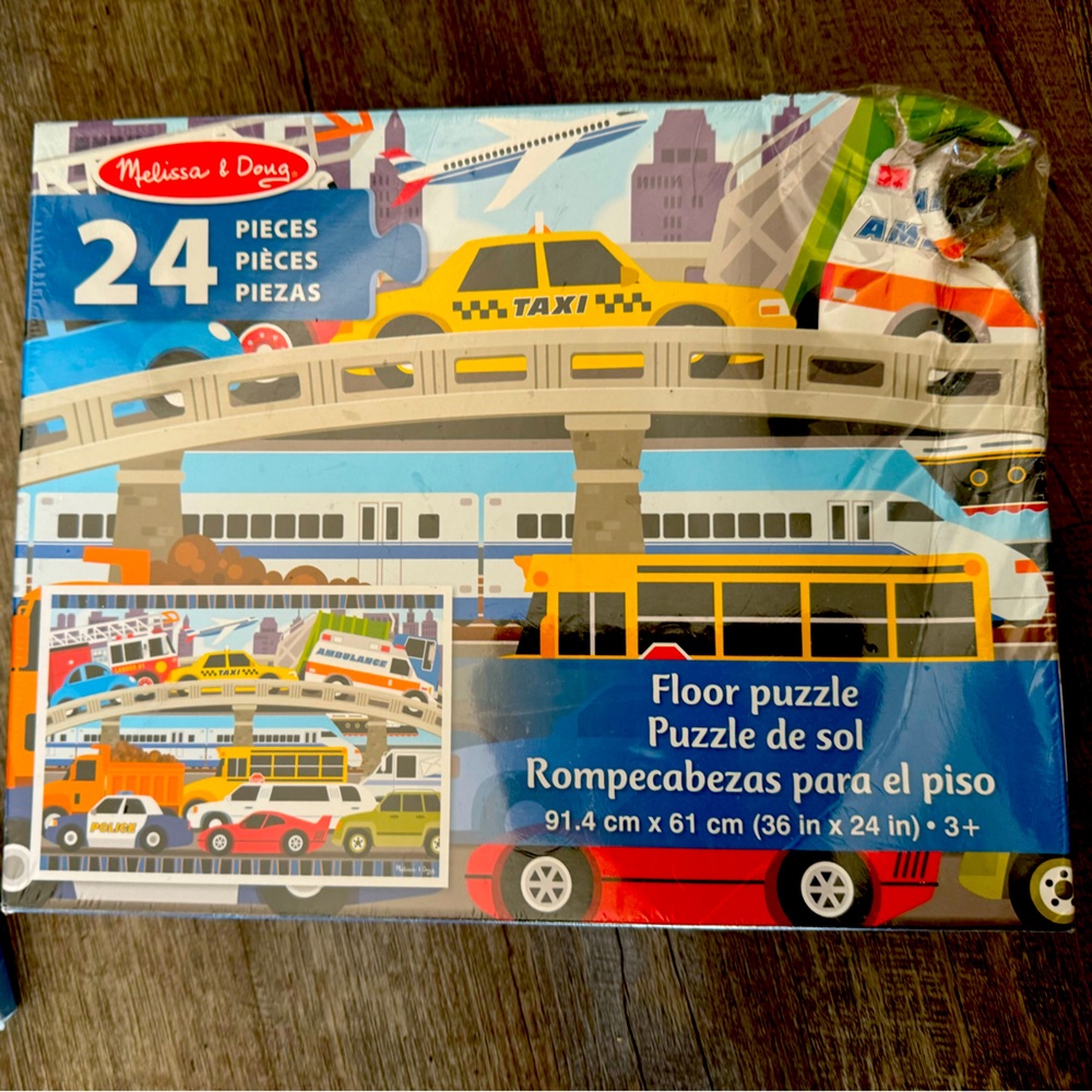 Melissa and Doug car puzzle